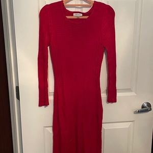 Calvin Klein Red Dress